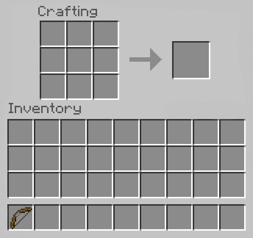 Make a Bow in Minecraft