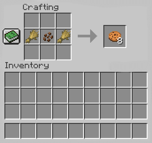 How to Make A Cookie In Minecraft