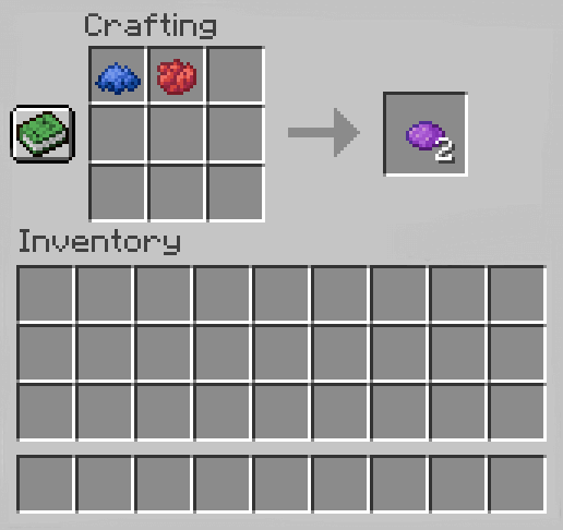 How To Make Purple Dye In Minecraft