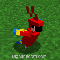 Tame a Parrot in Minecraft