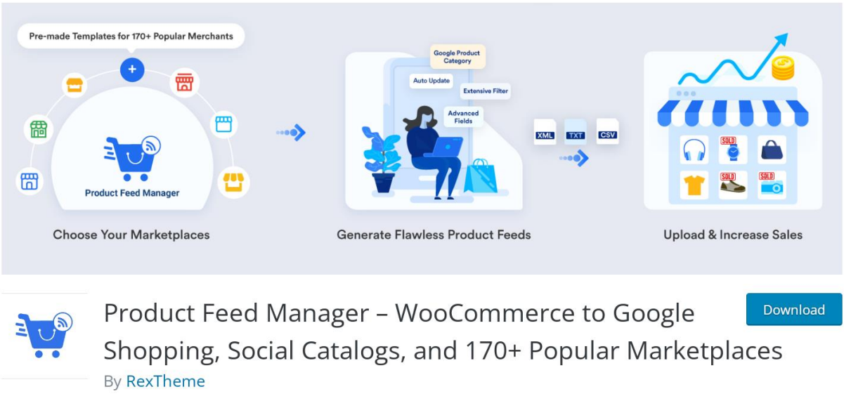 Product Feed Manager banner