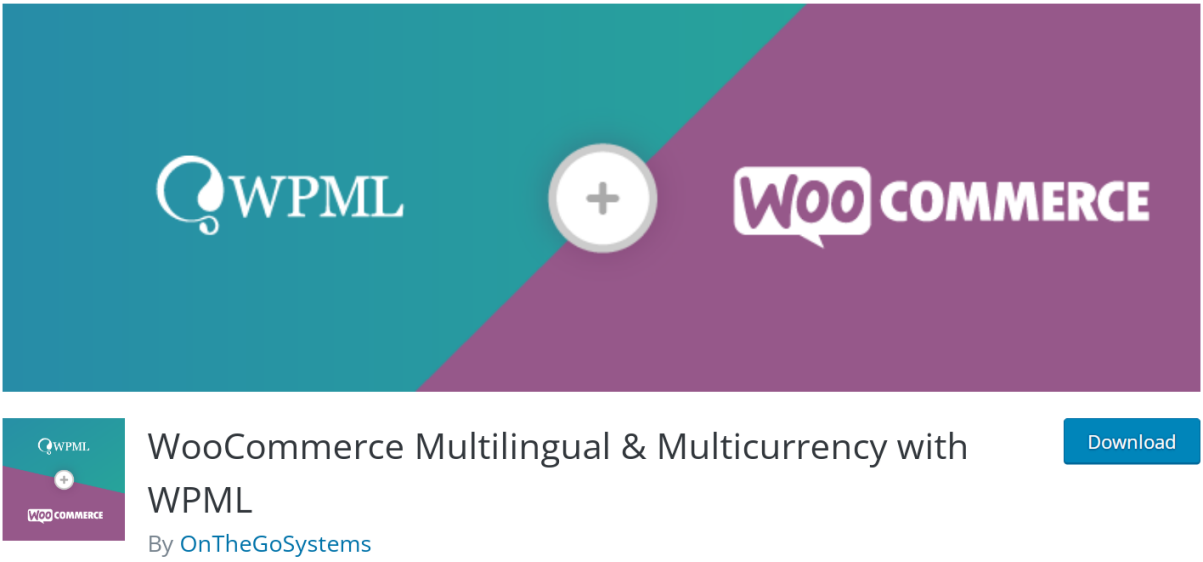 WooCommerce Multilingual banner