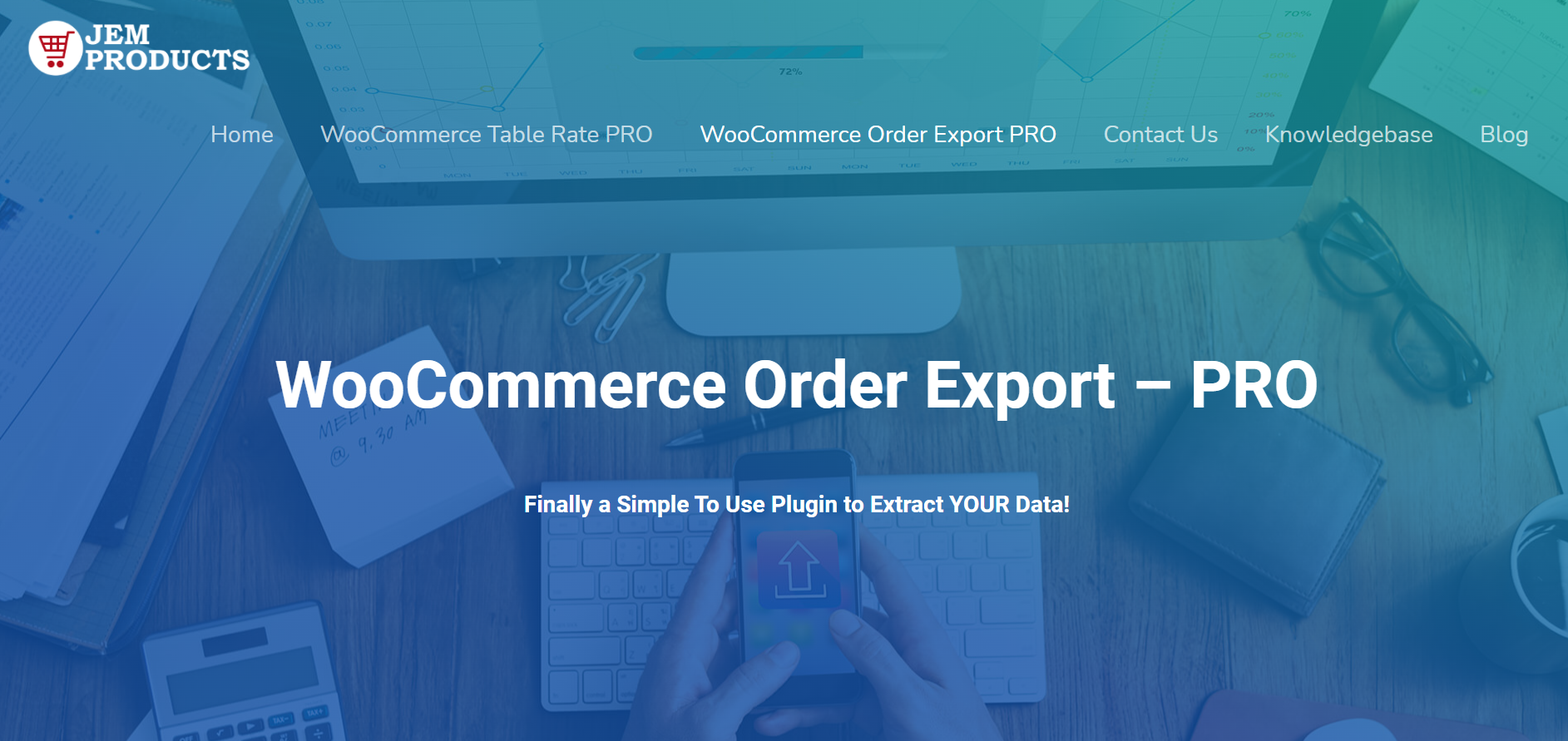 WooCommerce Order Export Pro homepage