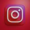 the instagram logo on a red background instagram profile, social media strategy, personal branding