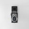 vintage black and gray Reflekta II camera hidden camera, atm fraud, keypad surveillance