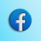 a blue and white facebook logo on a blue background facebook contact support issue troubleshooting