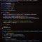 a computer screen with a bunch of lines on it code snippet perl cgi script