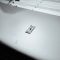 a white surface with a black and white sign on it printer error, test page, troubleshooting computer