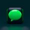 green and blue ball illustration customer reviews, feedback icons, social media monitoring